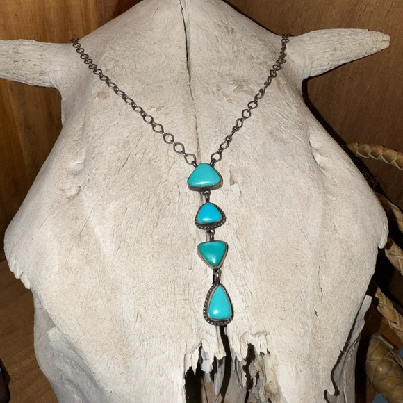 Kingman Turquoise Lariat
